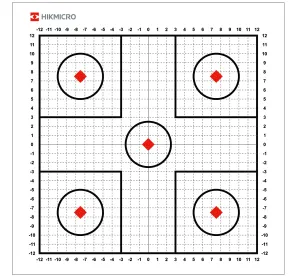 Hikmicro sada termovíznych nastreľovacích terčov